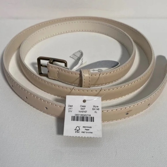 J Crew Slim belt in Italian leather BA146 - Picture 1 of 2